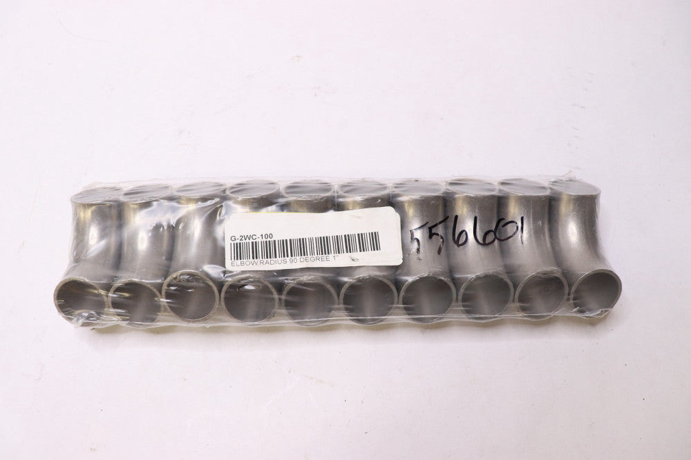 (10-Pk) Nor-Cal Products 90 Degree Radius Elbow Weld G-2WC-100
