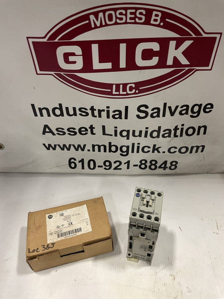 Allen-Bradley 100-C23Z*01 Ser C 3-Pole IEC Contactor -NIB