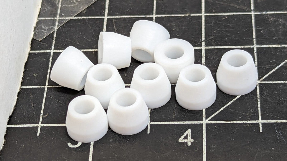 (10) Teflon® PTFE Reducing Ferrules 3/16” Tube to ¼” Tube Chromatography [B6BY]