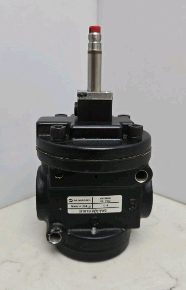 Norgren B1015H-CY1W2 Valve Solenoid 2/2 NC 3/4" Npt 24Vdc 150 Psig Ext Pilot 