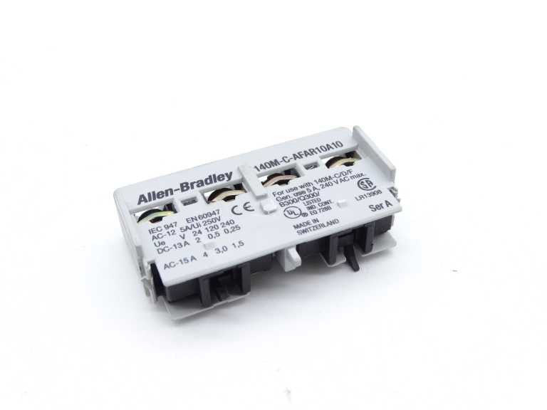 ALLEN BRADLEY 140M-C-AFAR10A10 SERIES A CONTACT BLOCK