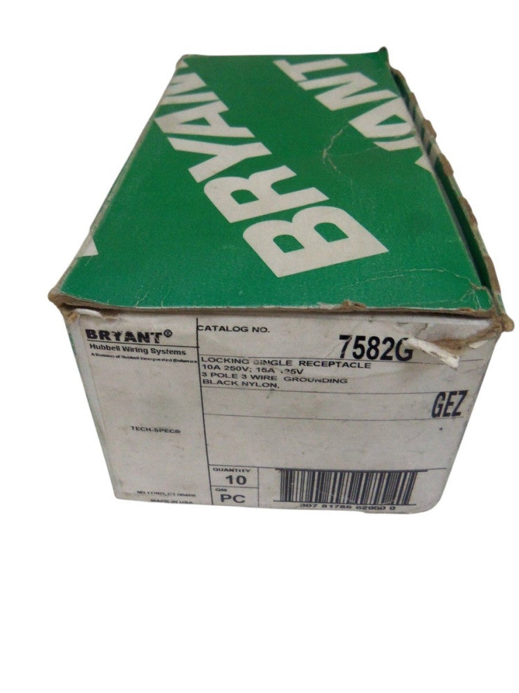 LOT OF 10 BRYANT 7582G NSMP