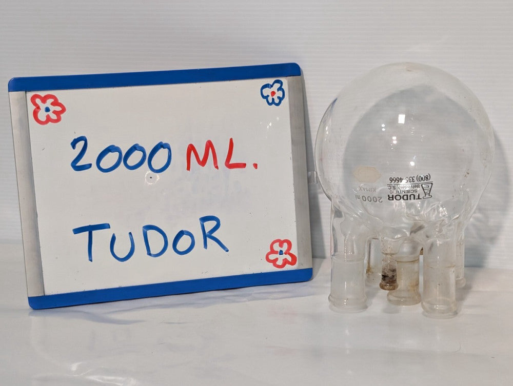 Kimax 2000ml 7-Neck Reaction Vessel, Tudor Scientific