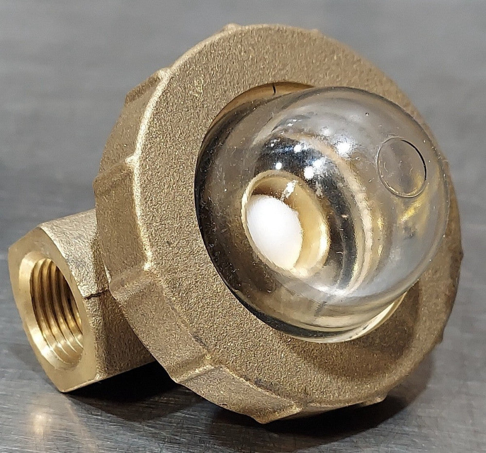 STOKES Vacuum Flow Indicator 085-021-037 / 085021037. Brass