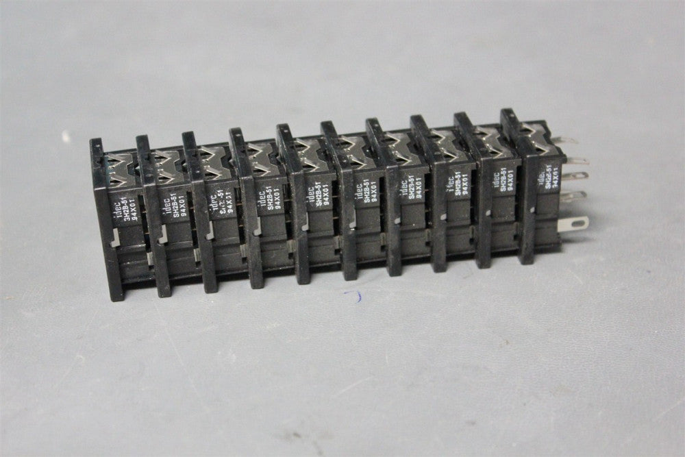10  IDEC BLADE RELAY SOCKET BASES SH2B-51 