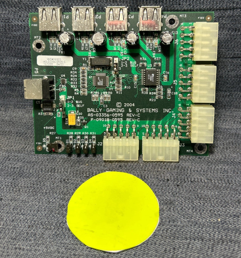 BALLY GAMING & SYSTEMS INC. CIRCUIT BOARD DIGITAL LED AS-03356-0595