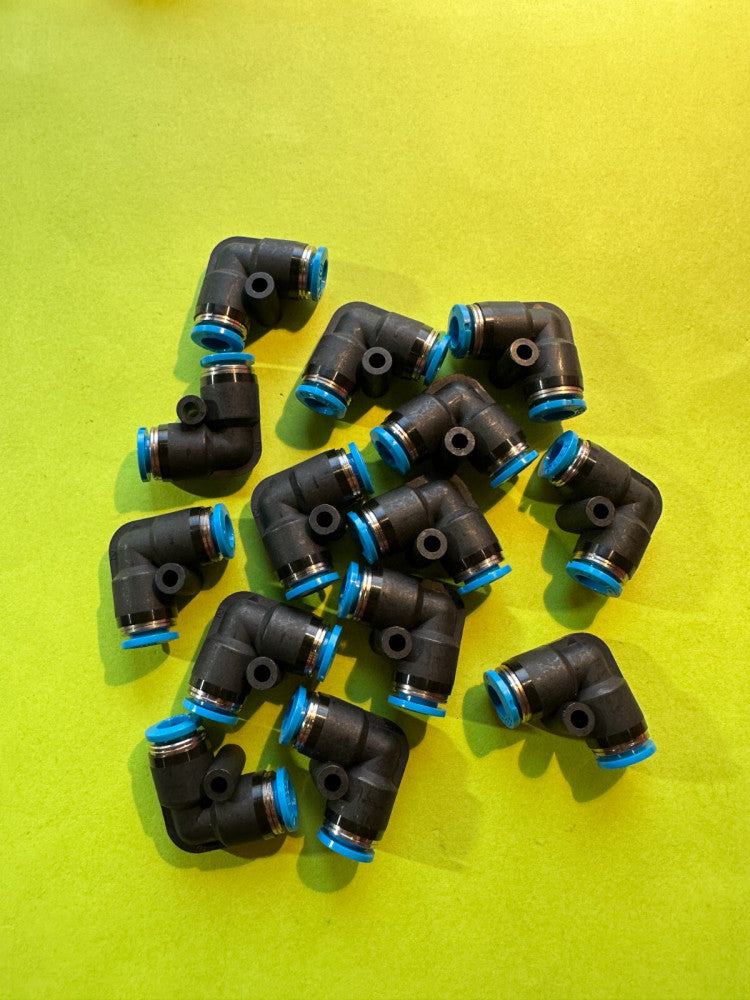 Festo QSL-6 (153071) Push-In L Connector 6mm Lot of 14 - New Fast Ship