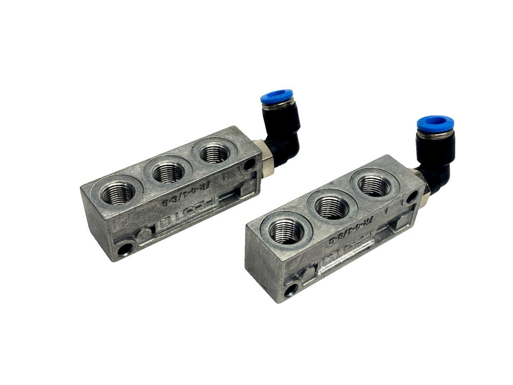 Festo FR-4-1/8-B Distributor Block G 1/8, 3 Output Ports 6701 LOT OF 2