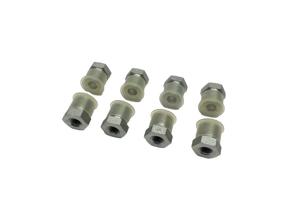 Parker 3/8 X 1/8 PTR-S Reducer Fitting 3/8" NPT Male x 1/8" NPT Female LOT OF 8
