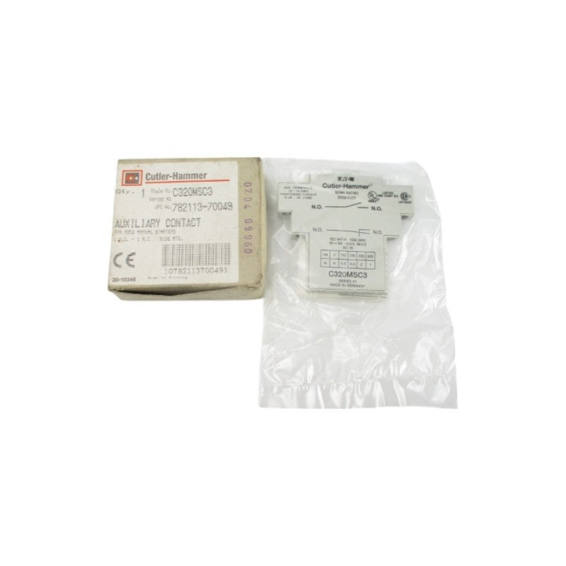CUTLER HAMMER C320MSC3 SER. A1 500V 6A NSMP