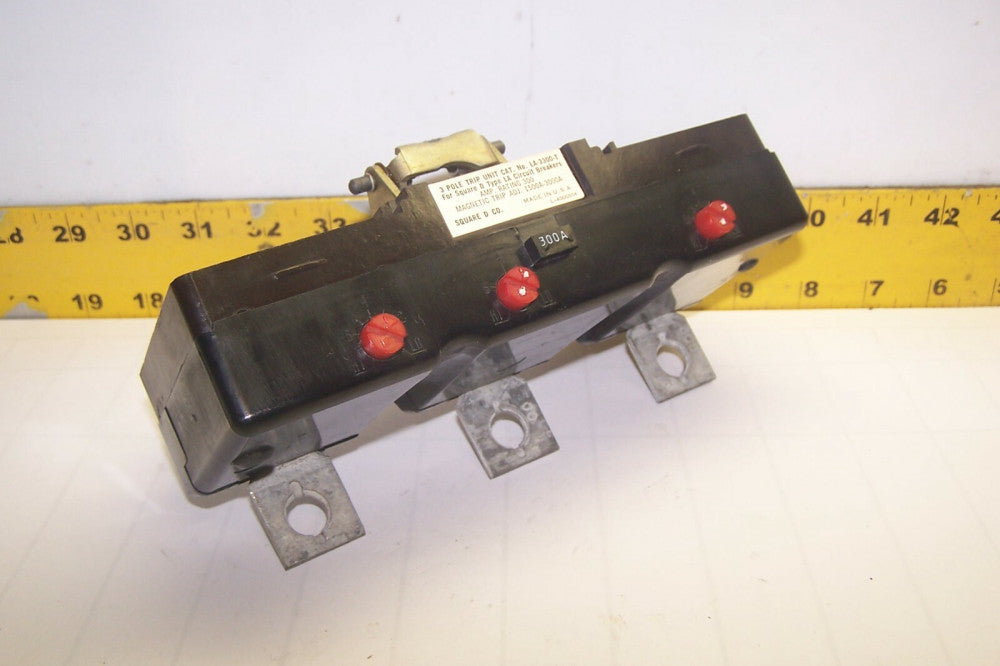 SQUARE D 300 AMP 3 POLE ADJUSTABLE MAGNETIC TRIP UNIT  LA-3300-T