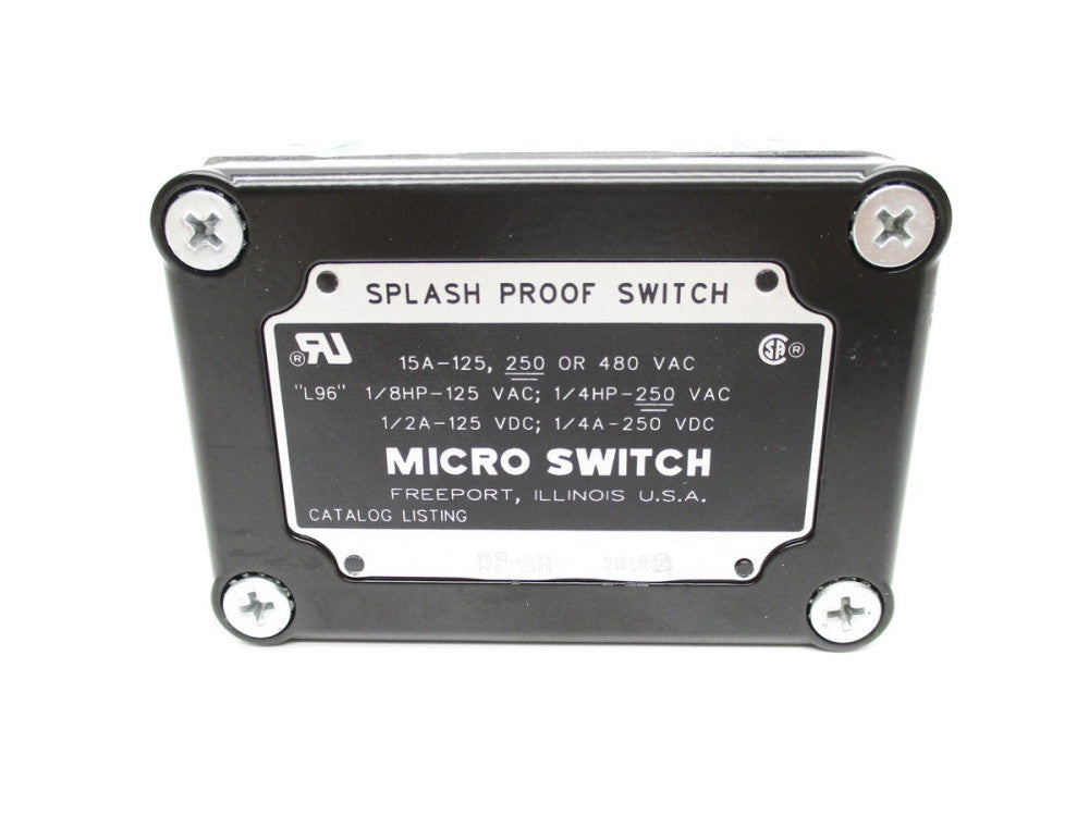 MICRO SWITCH OP-AR 480VAC 15A NSNP