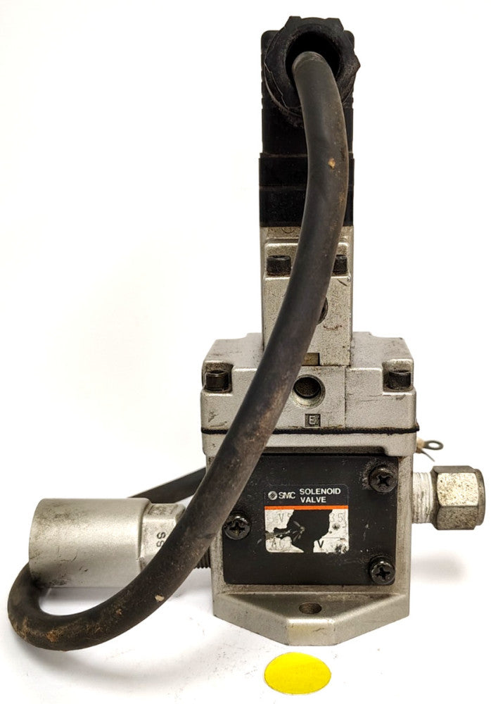 SMC PNUEMATIC SOLENOID VALVE MOD 2505 115V 3/8" NPT PORT VSP3135 AC100