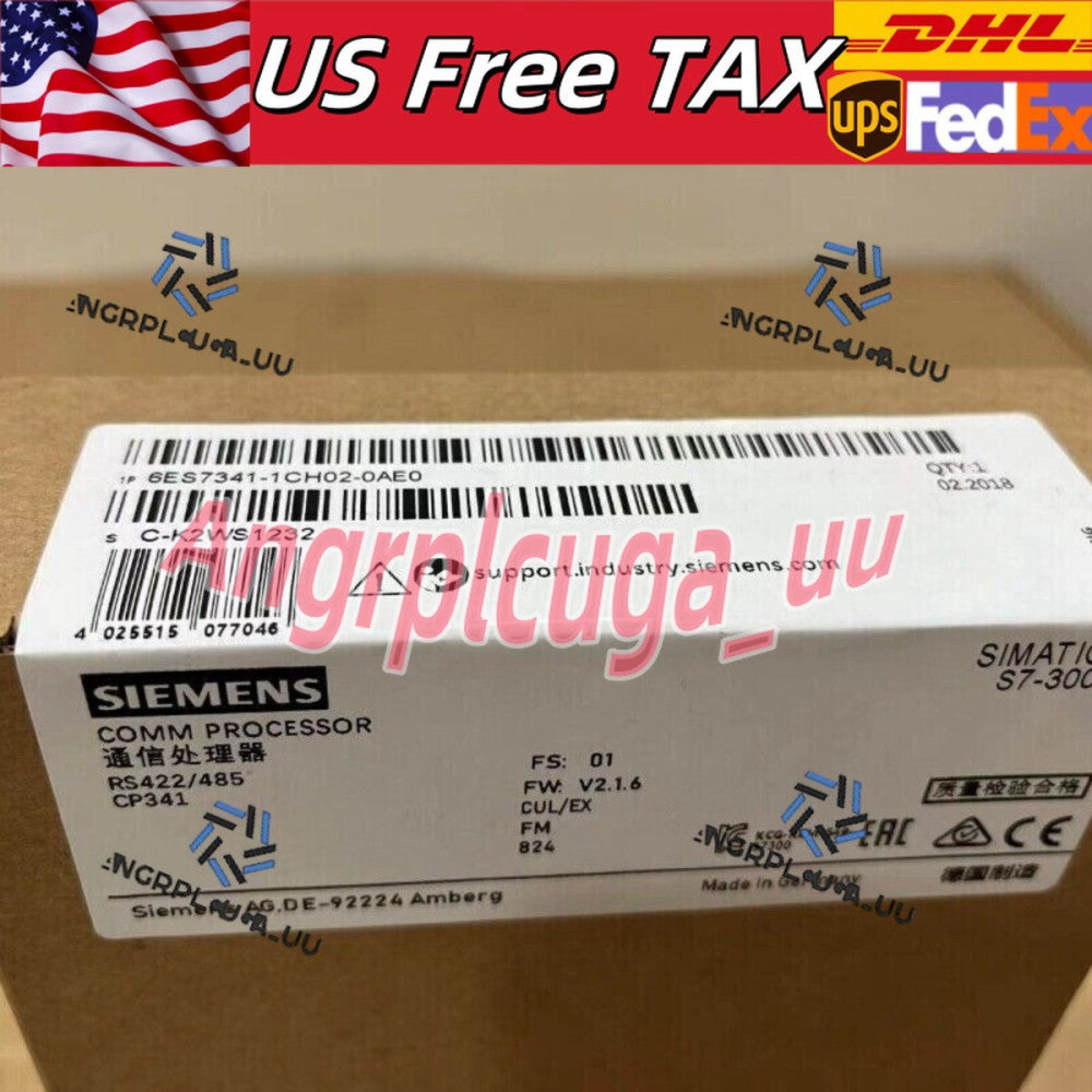 1PC New In Box Siemens 6ES7341-1CH02-0AE0 6ES7 341-1CH02-0AE0 input module