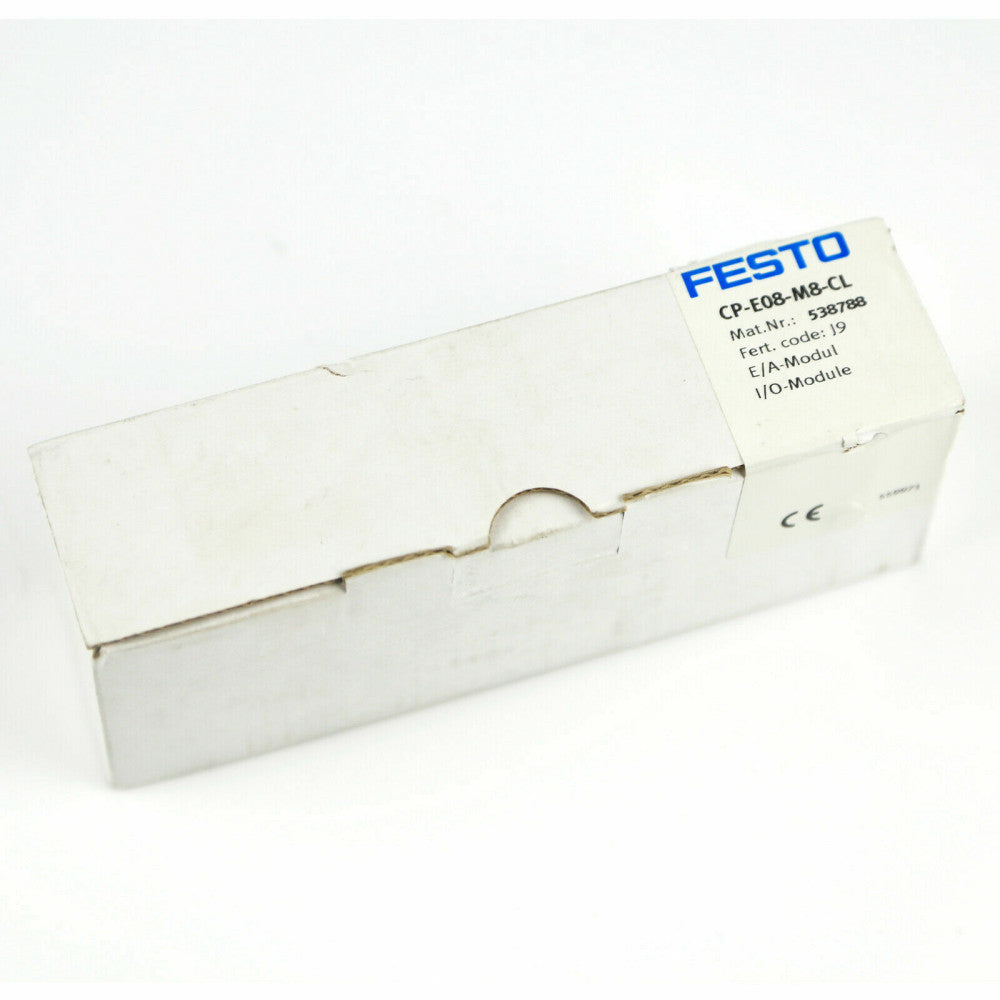 New In Box FESTO CP-E08-M8-CL 538788 I/O Module