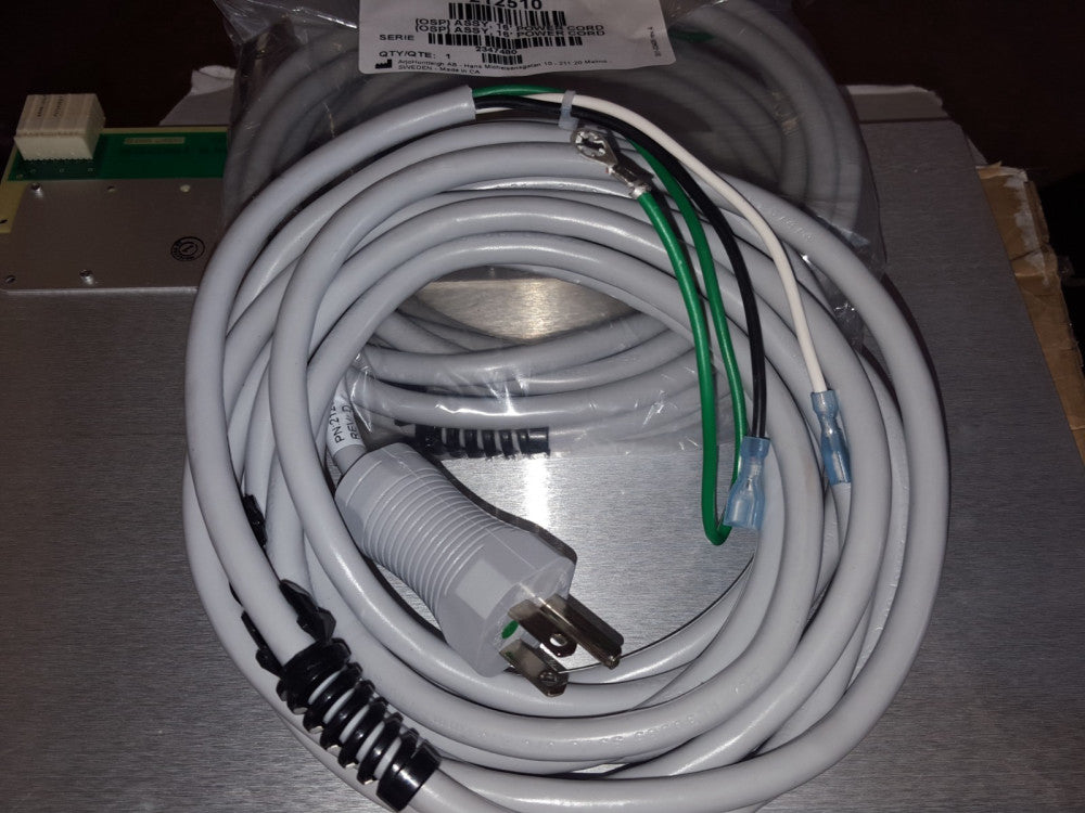 ARJOHUNTLEIGH 120 VOLT OSP POWER CORD ASSEMBLY 212510 (16 feet)