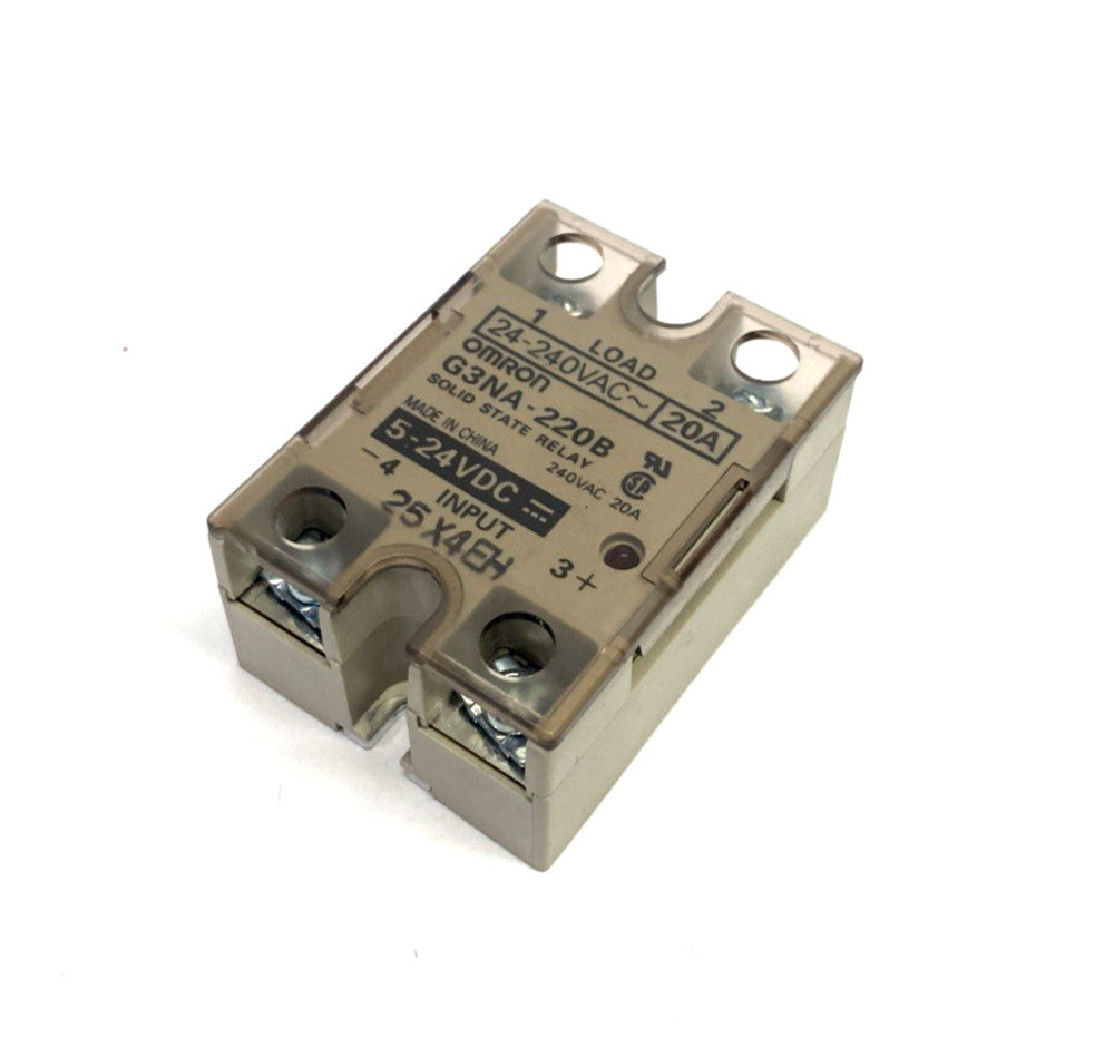 Omron G3NA-220B Solid State Relay 24-240VAC 20A 5-24VDC