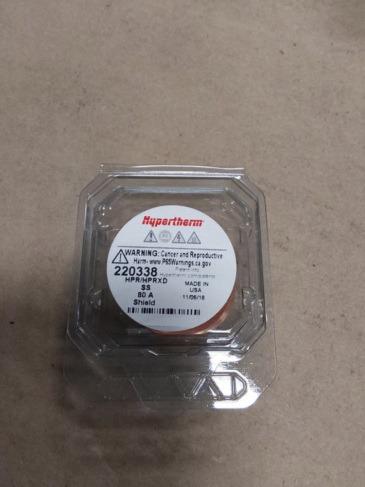Hypertherm 220338 HPR/HPRXD SS 80 Amp Shield..E6