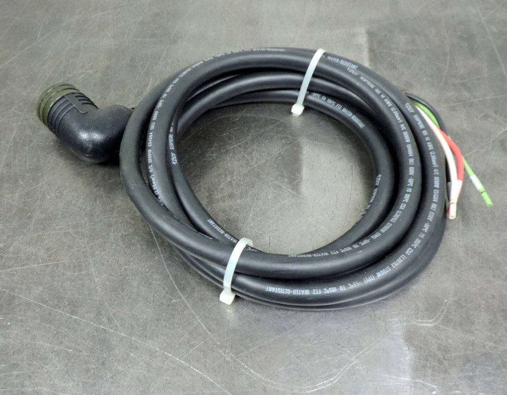 Yaskawa Controls BBE-03(A) (Rev 2) 4 Pin Female Power Cable Cord Wire