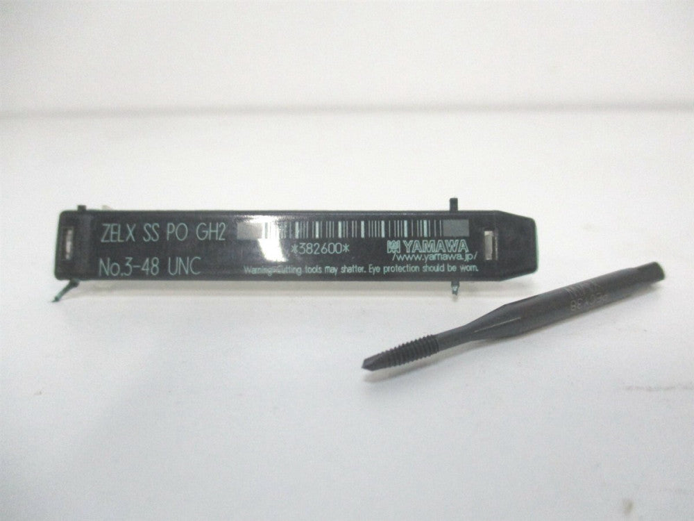 Yamawa (382600) #3-48 2-Flute Oxide Finish Vanadium HSS Spiral Point Tap 