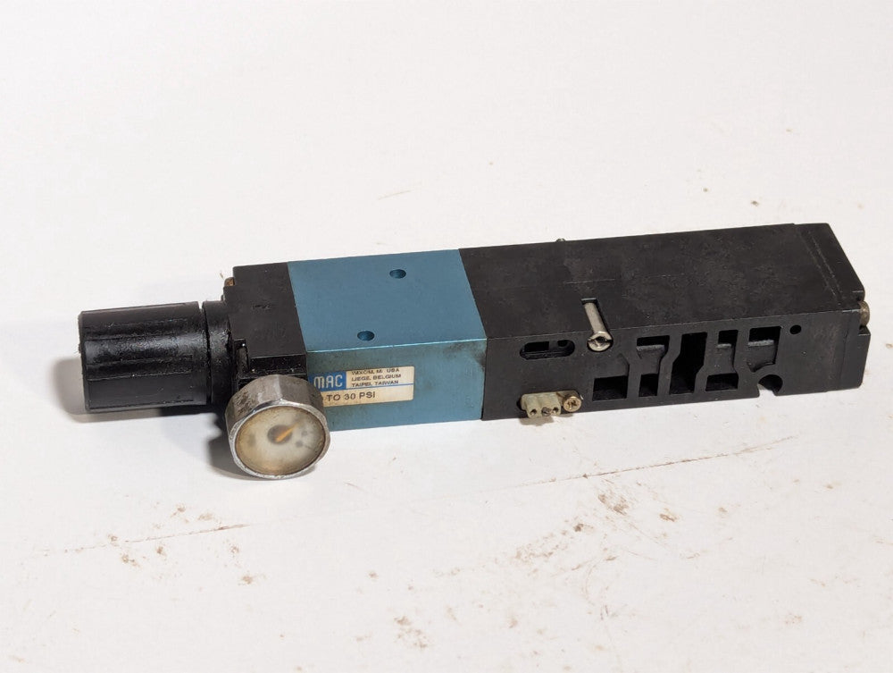 MAC PR92C-JACC sandwich pressure regulator for plug-in valve as pictured