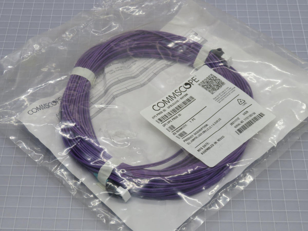 COMMSCOPE UFXLCLC42-KXF090 ULTRA LOW LOSS OM4, LC/UPC TO LC/UPC, FIBER PATCH COR
