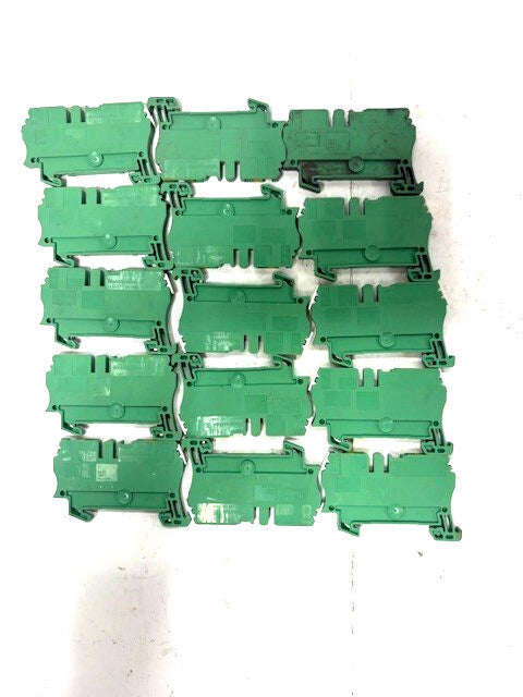 WEIDMULLER MODULAR PE TERMINAL BLOCK ZPE 2.5 SERIES Z 2.5 MM