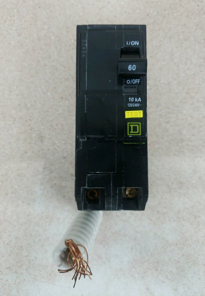 New no Box! Square D QO260GFI 240V 60A Mini Circuit Breaker W#