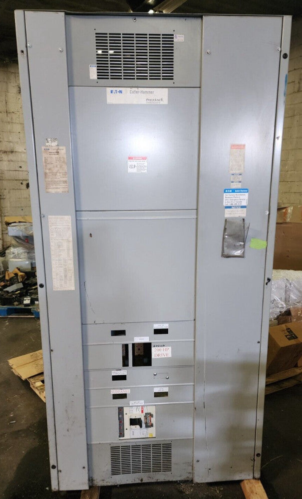 EATON POW-R-LINE C 800 AMP MAIN BREAKER SWITCHBOARD 480Y/277 VAC 3Ø 4W MDL3800F