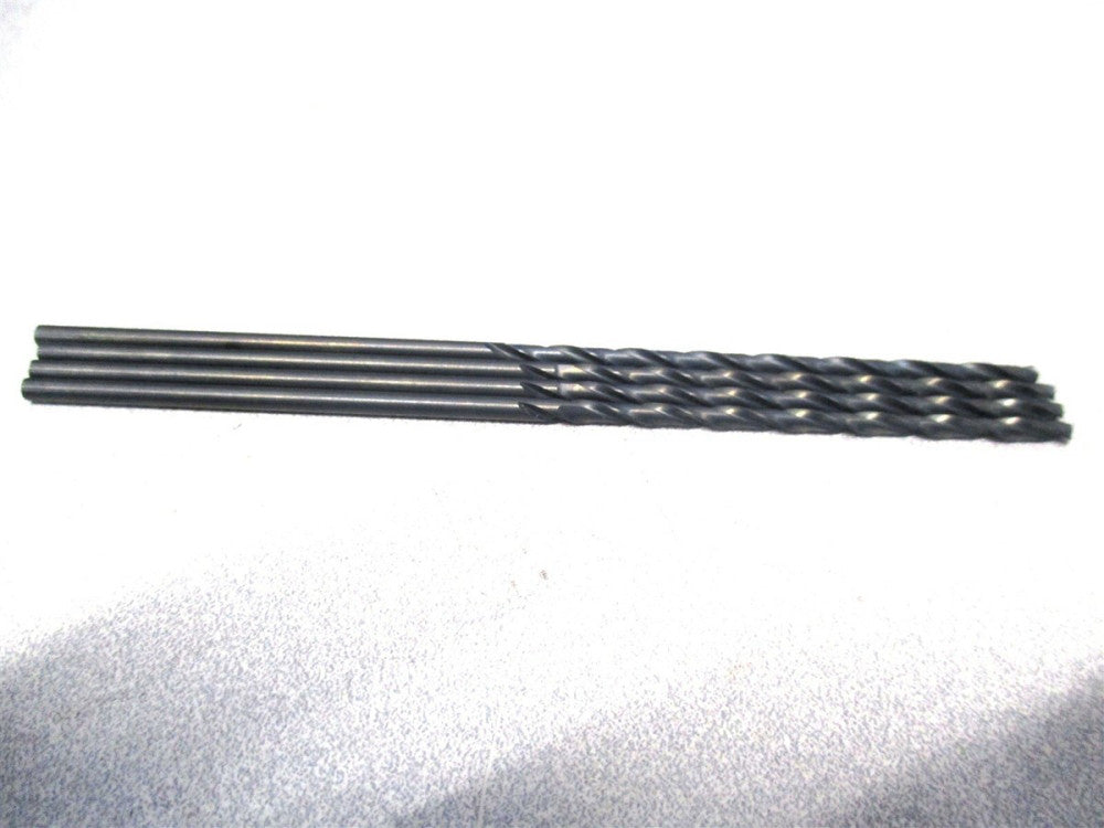 Chicago-Latrobe (50327) #37 .104 x 4-5/8 2-Flute HSS Taper Length Drill - 4 PC