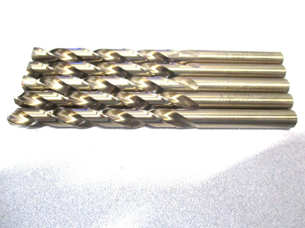 Dormer (0375501) 7.9mm x 117mm A777 135° 2-Flute RH Cobalt Jobber Drill - 5 PC