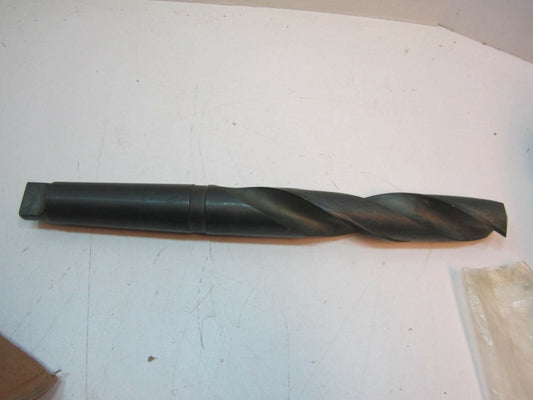 1.7969" x 1-51/64" 5 MT HSS Spiral Flute Right Hand Taper Shank Drill Bit 