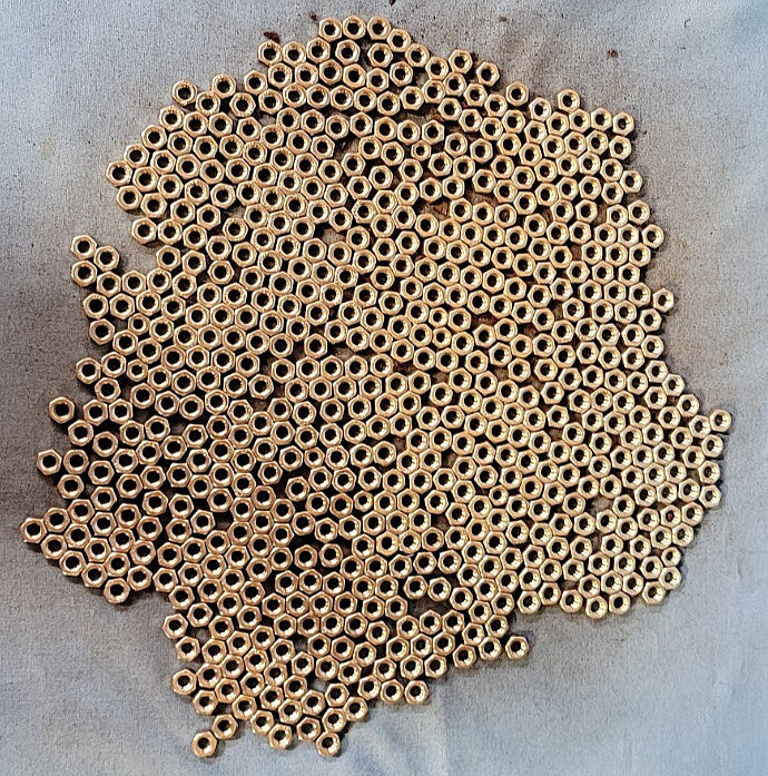 FINISHED HEX NUT M5-0.08 (LOT OF 625)