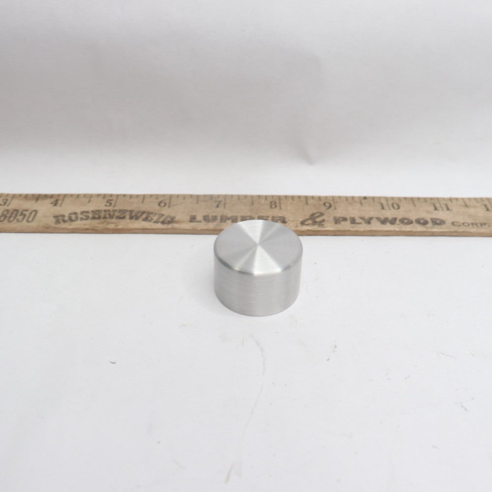 Butt Weld Cap 304L Stainless Steel Sch 40 1-5/16" OD x 1-1/4" OD x 3/8" H