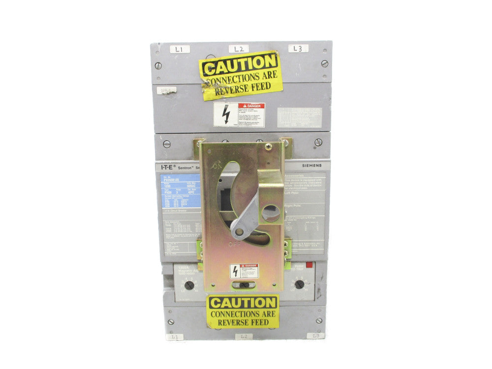SIEMENS PXD63B120 1200A 600VAC UNMP