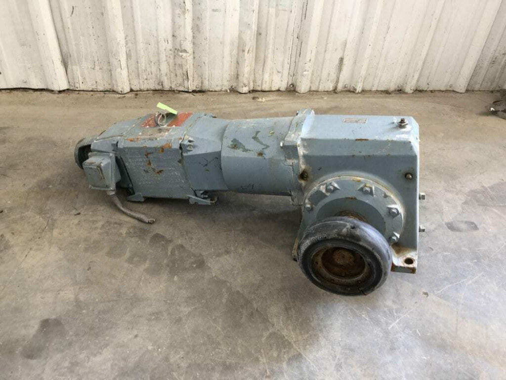 Dodge 180WM40A 3HP Gear Drive/Speed Reducer 60:1 1750RPM 200V DC 14.10A