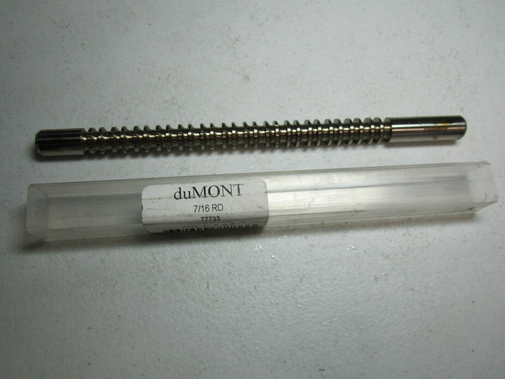Dumont (77733) 7/16" Diam, 0.4219" Pilot Hole Diam, 3/8 to 1" LOC, Round Broach