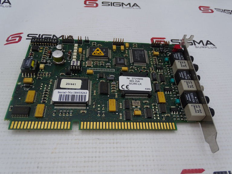 PHOENIX CONTACT IBS ISA SC/RI-LK CIRCUIT BOARD