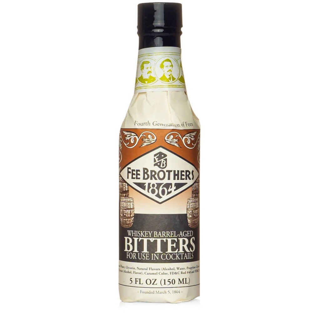 Fee Brothers Whiskey Barrel-Aged Bitters For Use In Cocktails 5 fl oz. Brand New