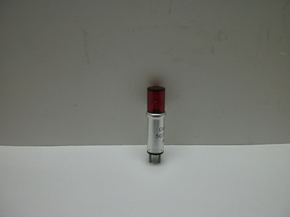 DIALCO 507-3835 PANEL MOUNT INDICATOR LAMP NEON BI-PIN RED 105-125VAC(1-BULB)NNB
