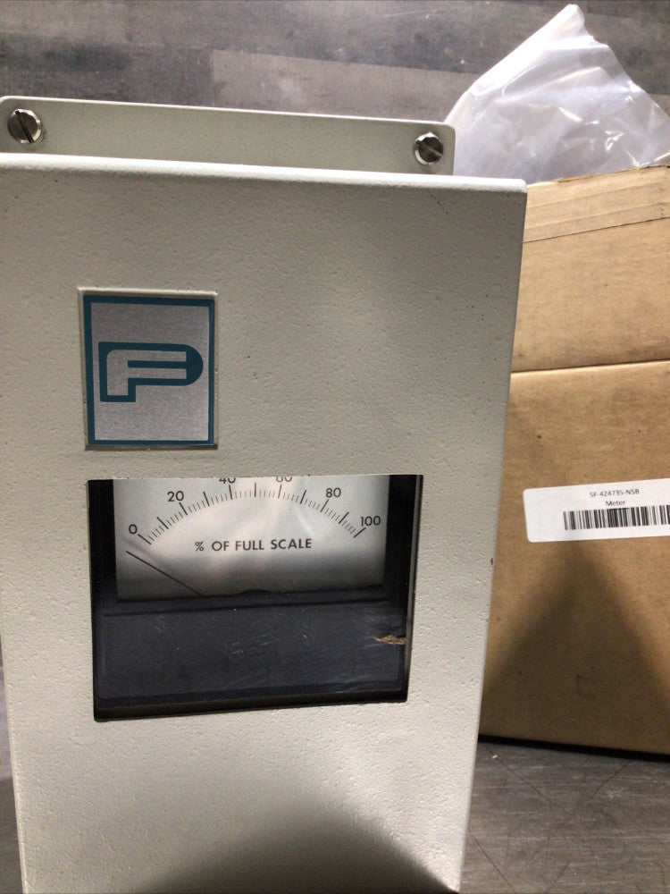Fischer Porter 50pz1271c11xx1Scale Meter Nos Surplus