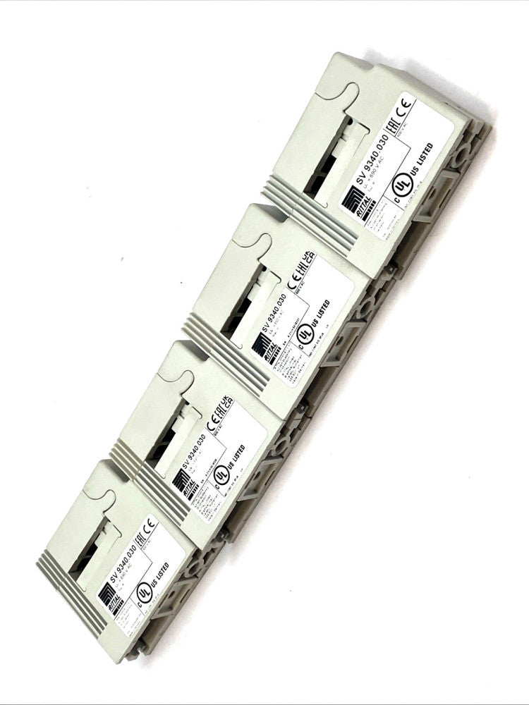 Rittal SV 9340.030 Busbar Support, 1 Pole LOT OF 4