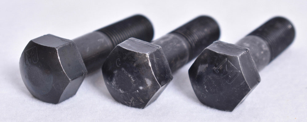 3 Count OEM CAT Caterpillar Track Bolts  7T-1000
