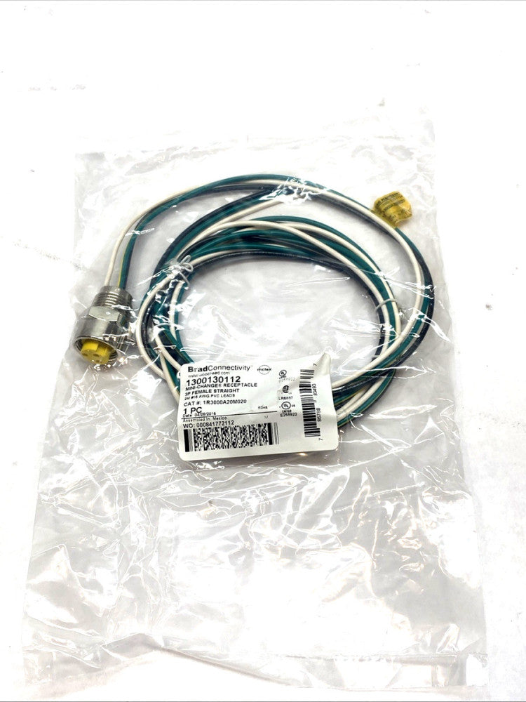 Brad Connectivity 1R3000A20M020 Mini-Change Receptacle 1300130112