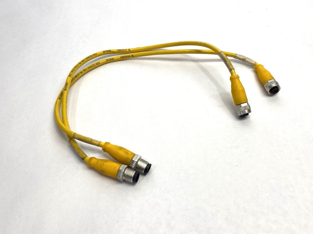 Balluff BCC M415-M414-3A-304-UX44T2-003 Double-Ended M12 Cable BCC05M7 LOT OF 2