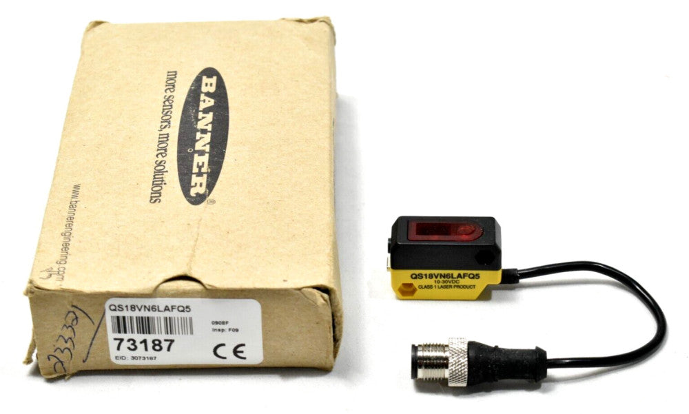 Banner Engineering QS18VN6LAFQ5 Photoelectric Sensor 73187