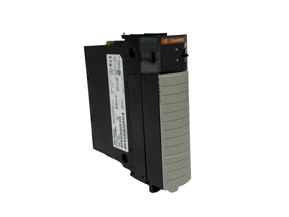 USED ALLEN BRADLEY 1756-IT6I ANALOG THERMOCOUPLE MODULE SER. A CAT. REV. L02 1.9