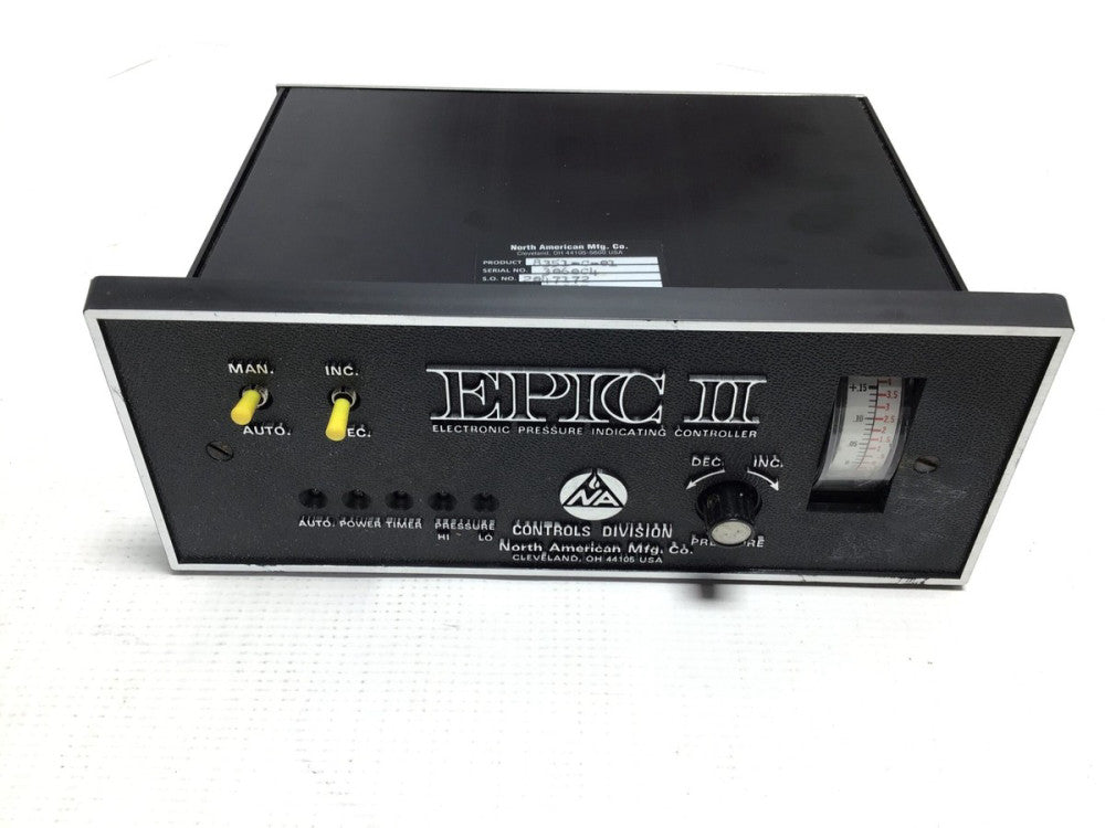North American 8351-C-01 EPIC II Electronic Pressure Indicating Controller