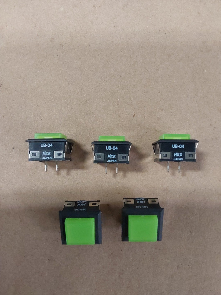NKK Switches UB-04 series low-profile pushbutton switch ( Packof 5 )