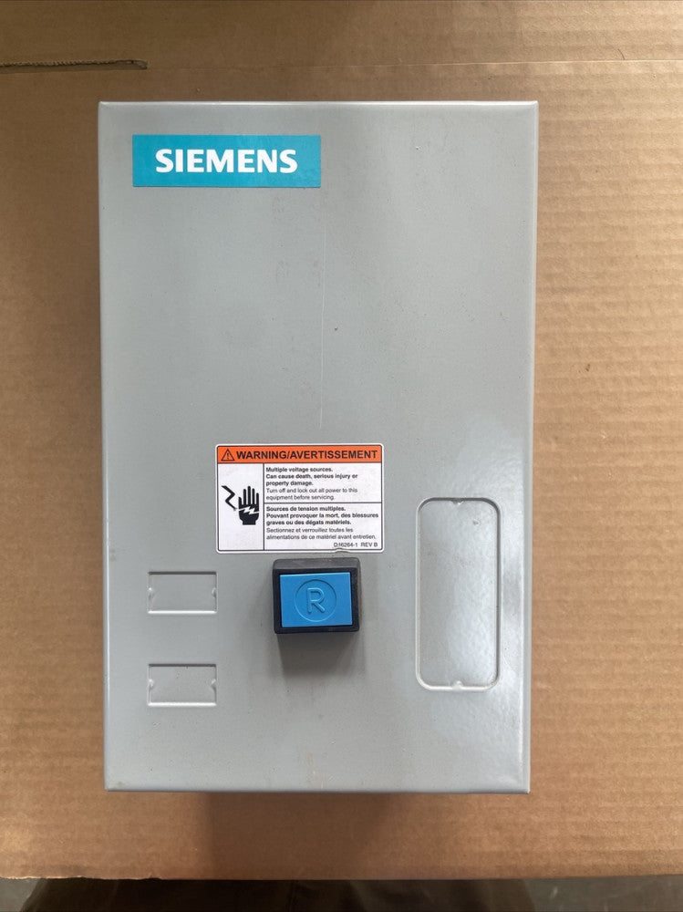 Siemens 14DUD32BA Nonreversing Nema Magnetic Motor Starter, 1 Nema Rating, 120